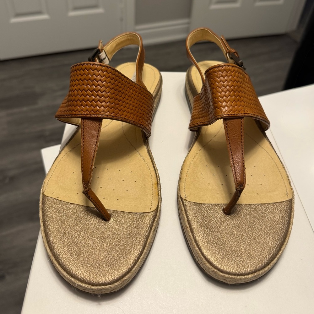 Geox Tan Sandals - 41